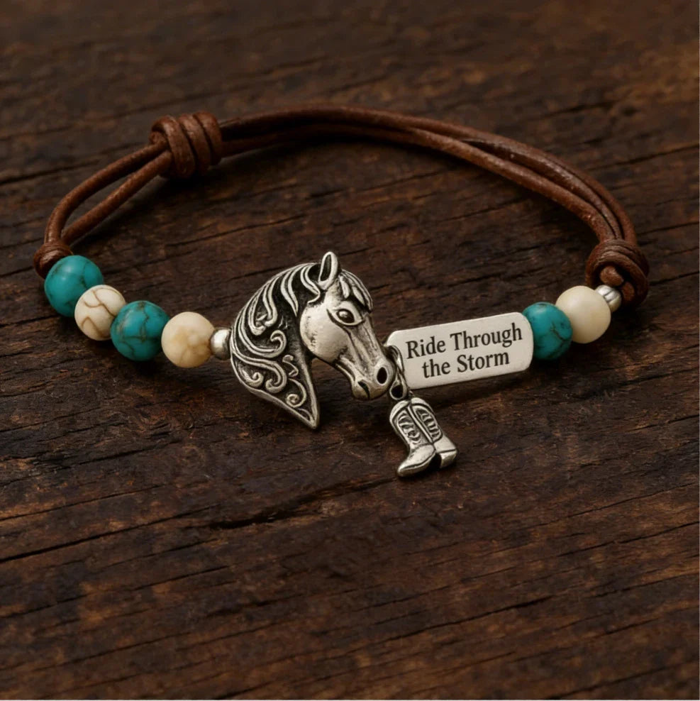 Limited Time Last Day 70% OFF-2026 New Year's Gift-Ride Through the Storm Bracelet