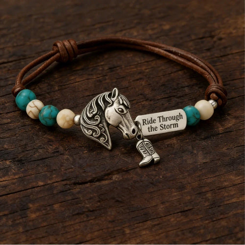 Limited Time Last Day 70% OFF-2026 New Year's Gift-Ride Through the Storm Bracelet